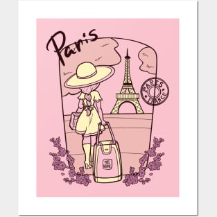 Paris France Travel Posters and Art